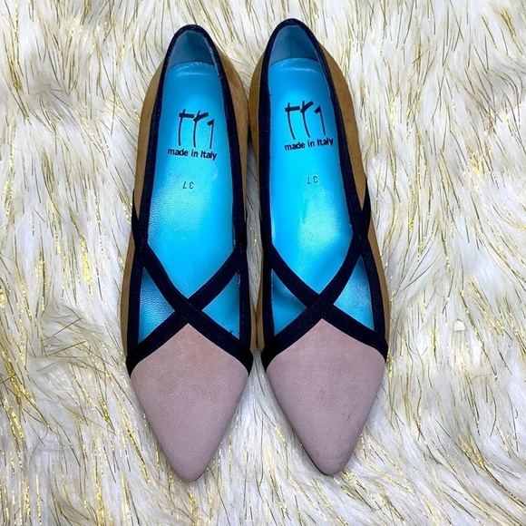Thierry Labutton - 2019 Ballet Suede Flat Size 7